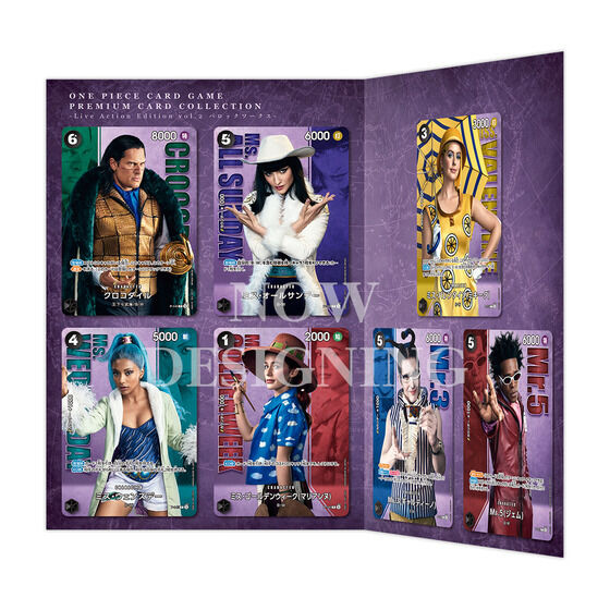 One Piece Card Game Premium Collection Live Action Edition Vol.2 Baroque Works Japanese Bandai Premium Pre-Order