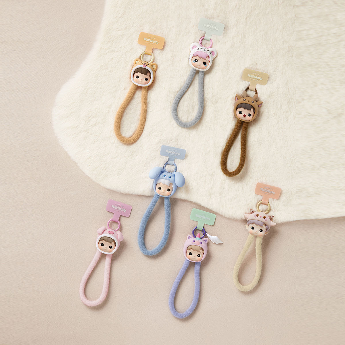 HACIPUPU Snuggle With You Series-Phone Lanyard Blind Box
