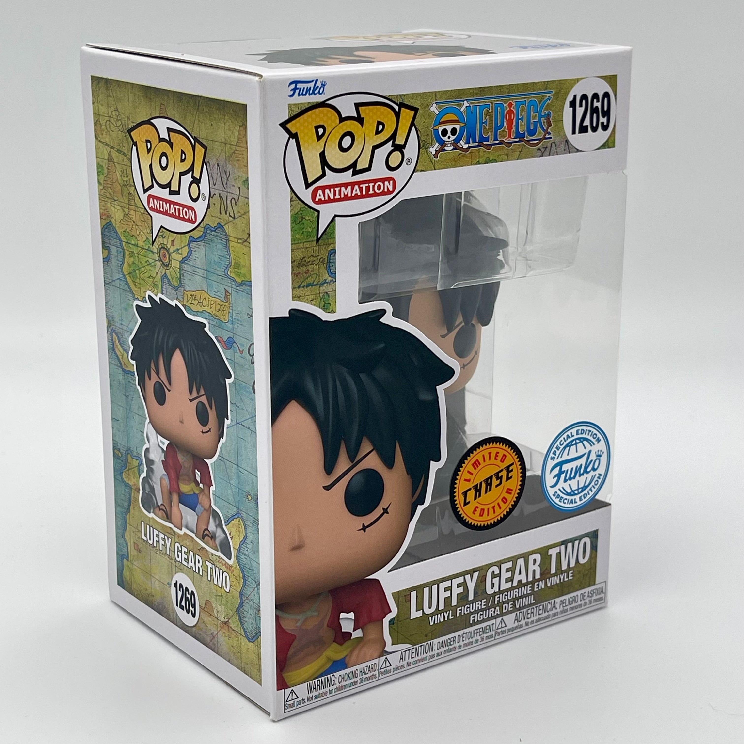 Funko Pop Luffy Gear Two #1269 One Piece Chase Edition – Ihemesai Collections