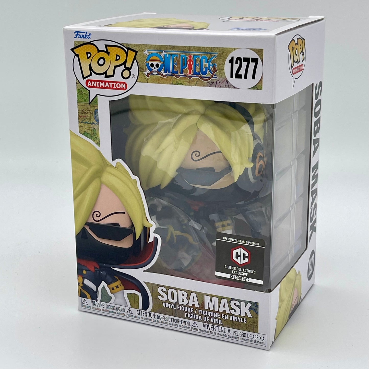 Funko Pop Soba Mask #1277 One Piece Chalice Collectibles Exclusive