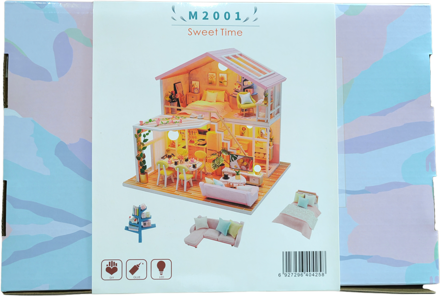 Sweet Time M2001 DIY Miniature Dollhouse Kit