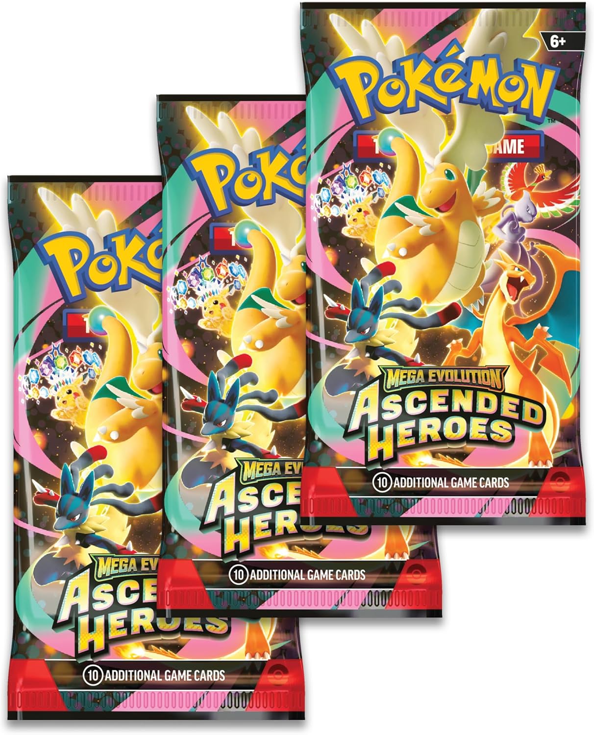Pokémon TCG: Mega Evolution—Ascended Heroes Tech Sticker Collection—Charmander