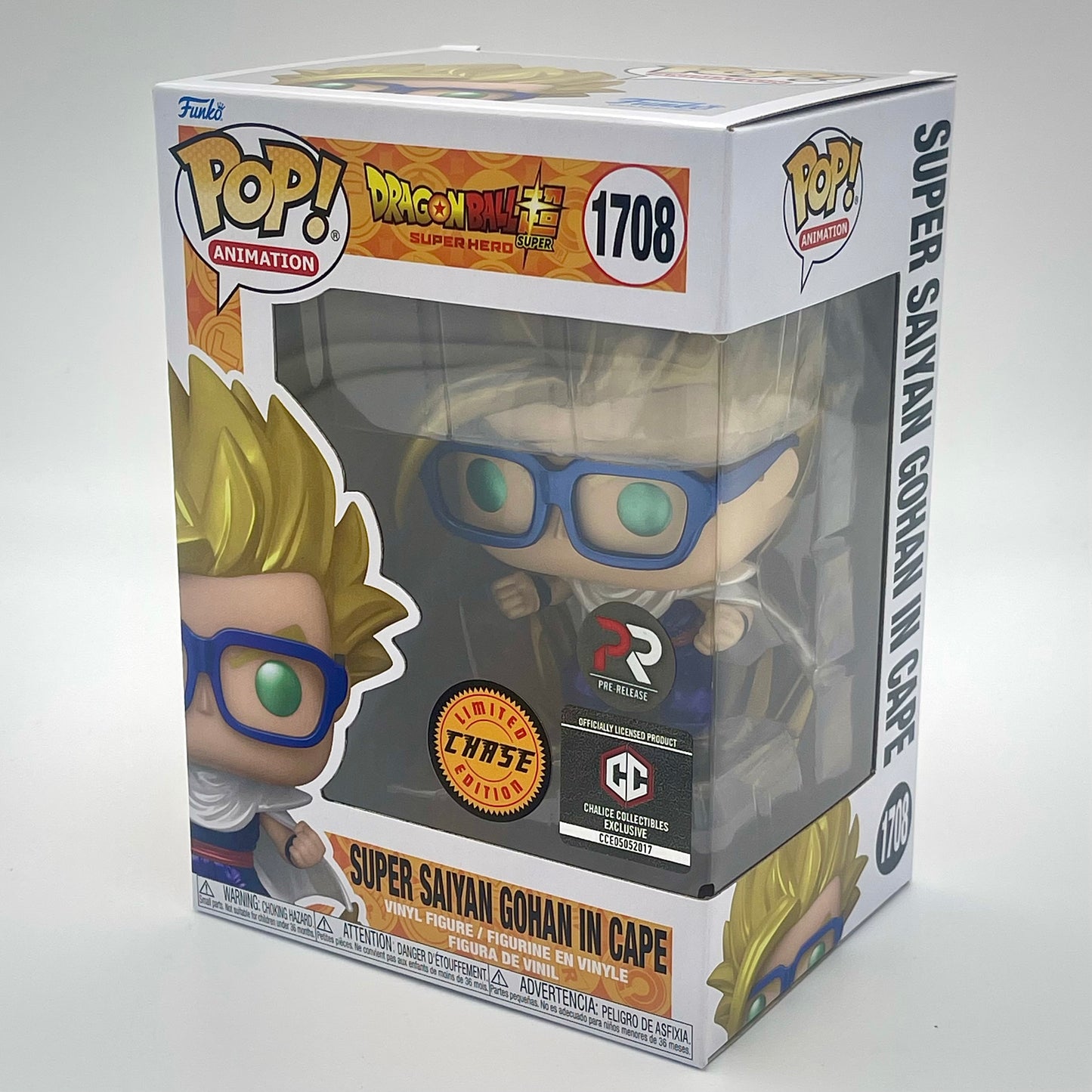 Funko Pop Super Saiyan Gohan in Cape #1708 Dragon Ball Super