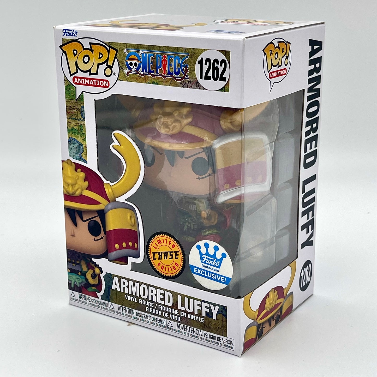 Funko Pop Armored Luffy #1262 Funko Shop Exclusive Limited Chase Edition
