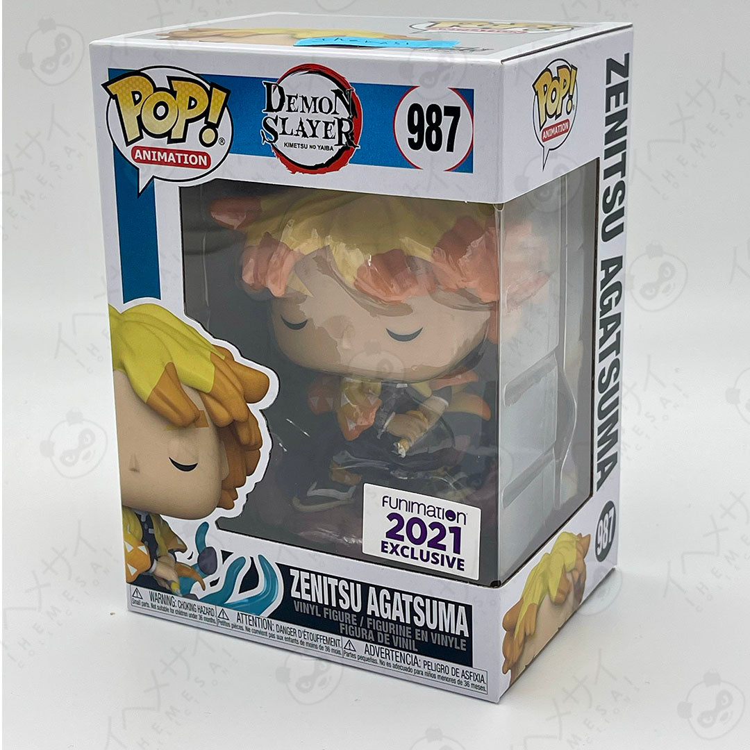 Funko Pop Zenitsu Demon Slayer Exclusive