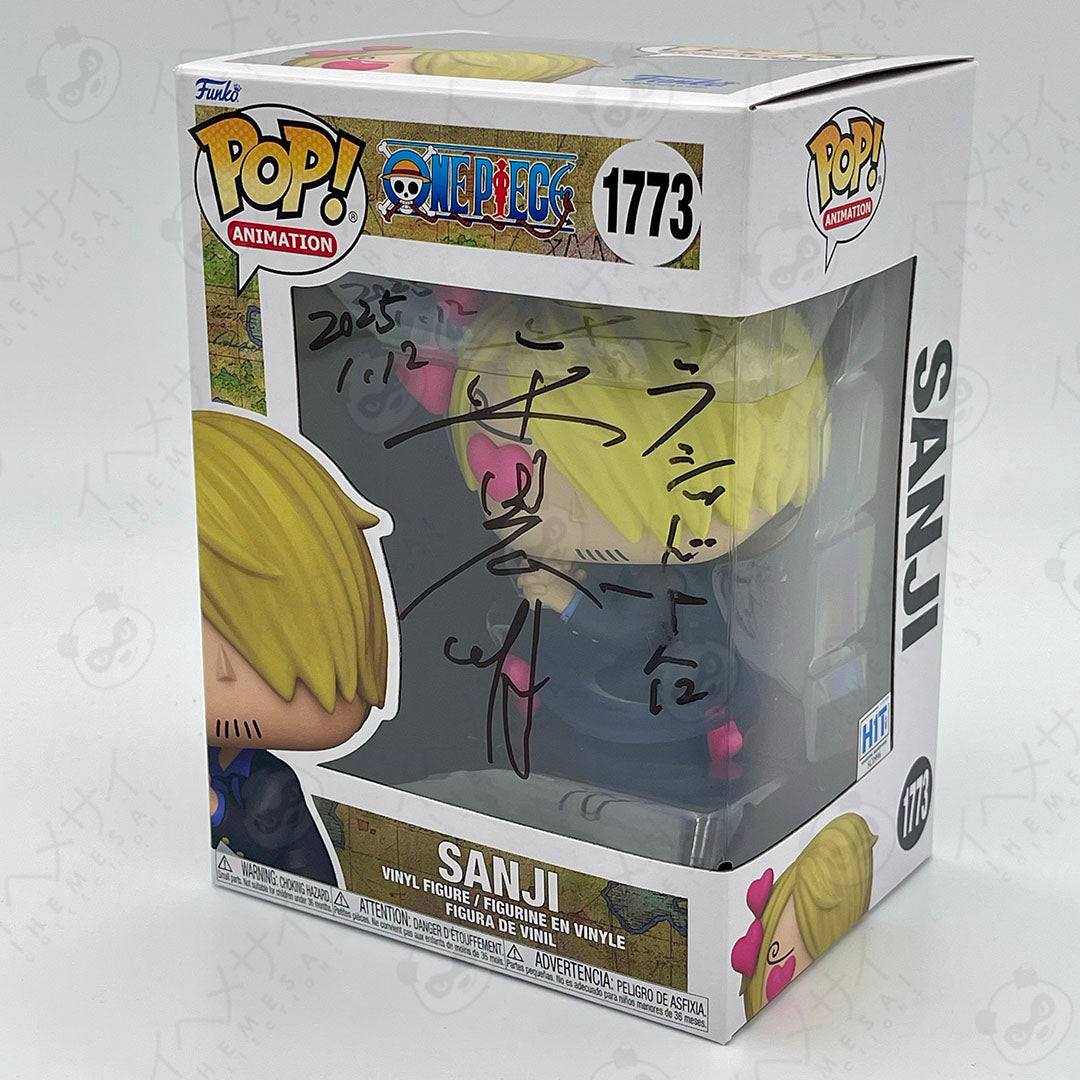 Funko Pop Sanji #1773 One Piece Autographed Signed Figure