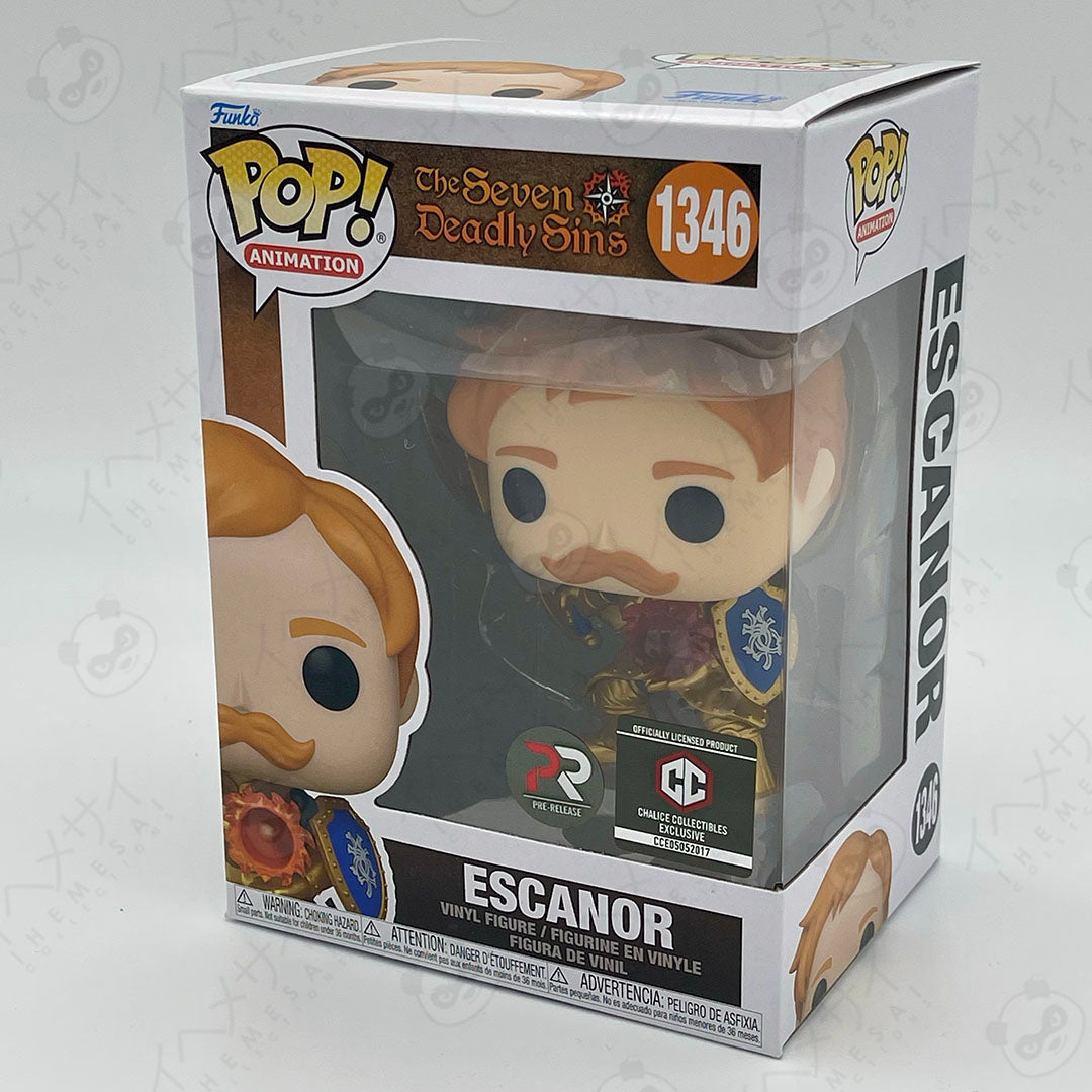 Funko Pop Escanor #1346 Seven Deadly Sins Chalice Collectibles Exclusive UAE