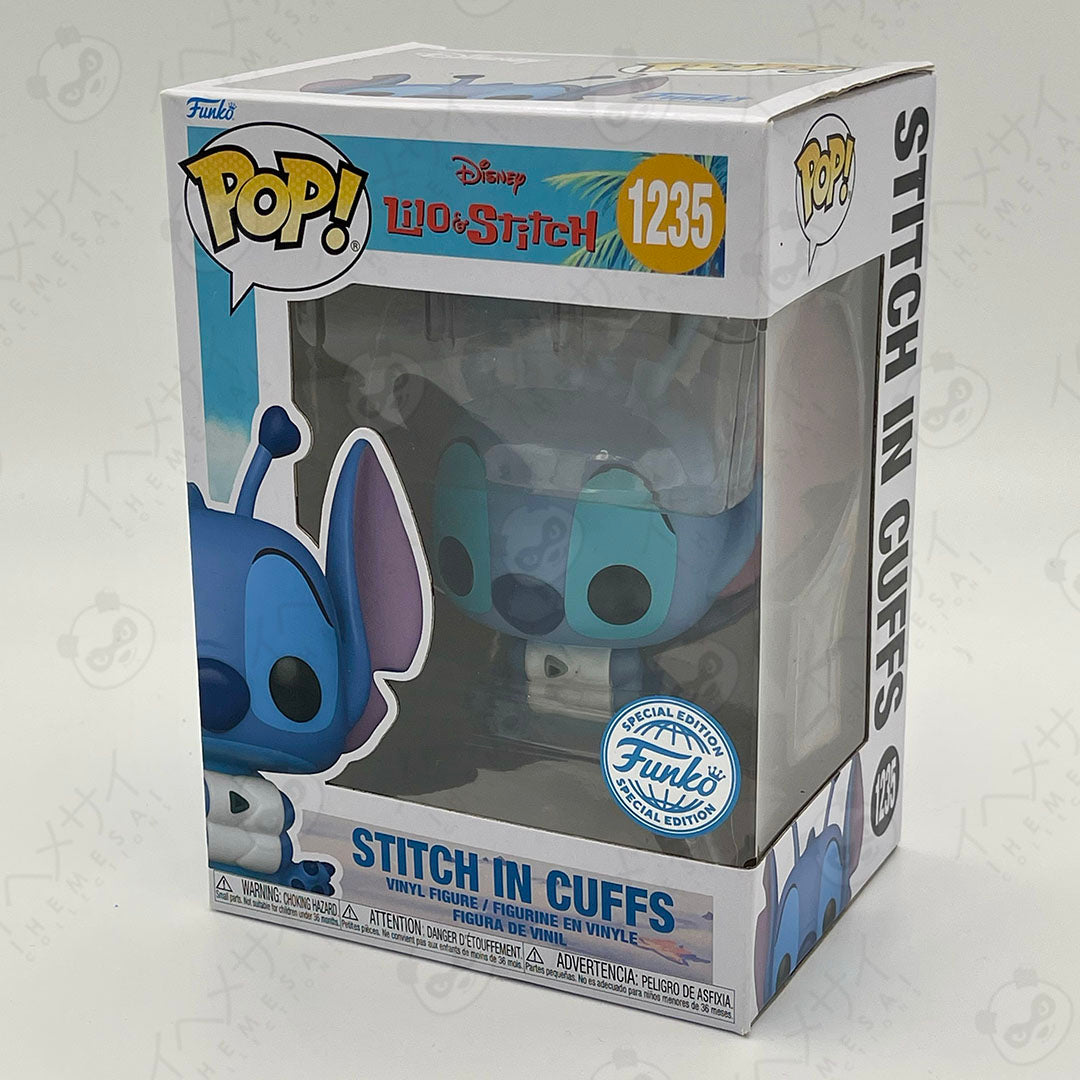Stitch in Cuffs Funko Pop 1235 Disney Lilo & Stitch Special Edition Vinyl Figure