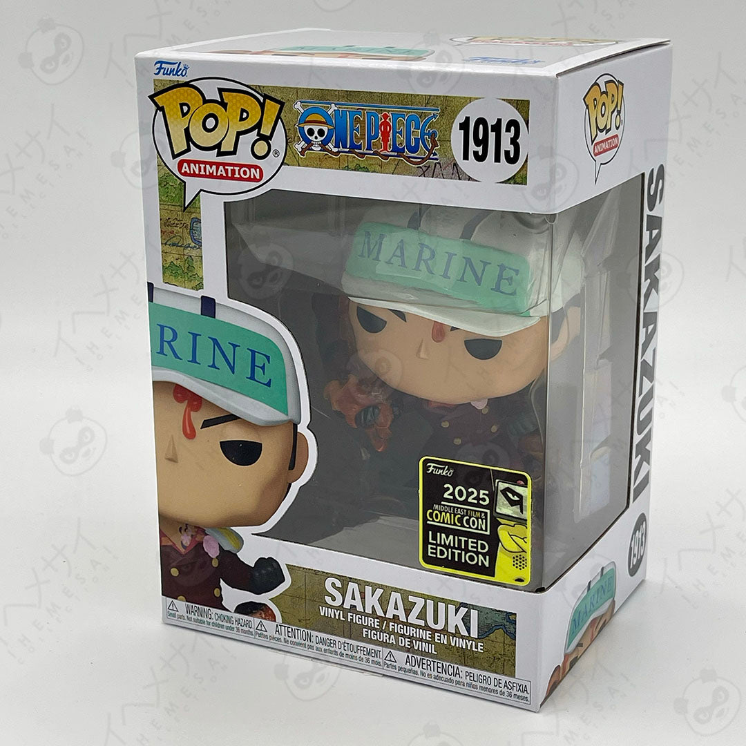 Funko Pop Sakazuki #1913 One Piece 2025 Middle East Film & Comic Con Limited Edition Vinyl Figure