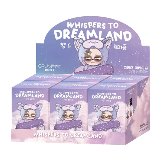 Grumpipi V2 Whispers To Dreamland Series Blind Box Vinyl Plush Pendant Art Toys