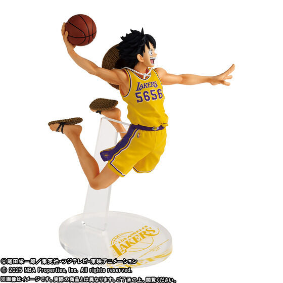 Banpresto Monkey D. Luffy One Piece x NBA Collaboration Master Stars Piece Figure (Multi Team Variants) - PRE-ORDER
