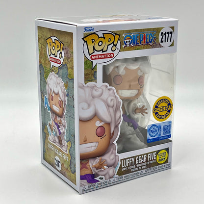 Funko Pop Luffy Gear Five #2177 Glow in the Dark Geekay Exclusive