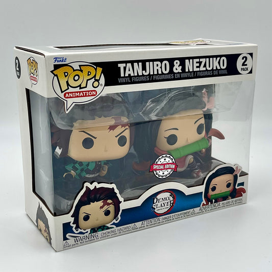 Funko Pop Tanjiro & Nezuko 2-Pack Special Edition