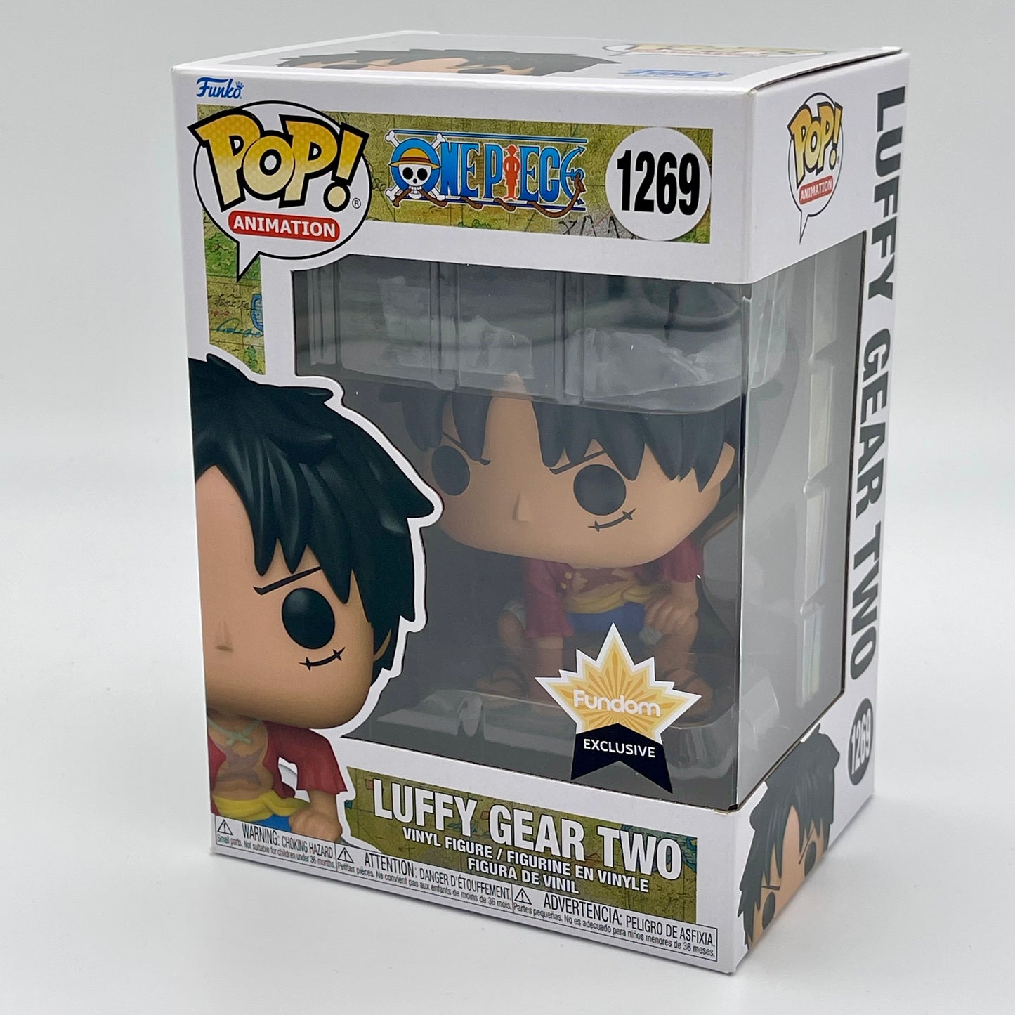 Funko Pop Luffy Gear Two #1269 One Piece Fundom Exclusive