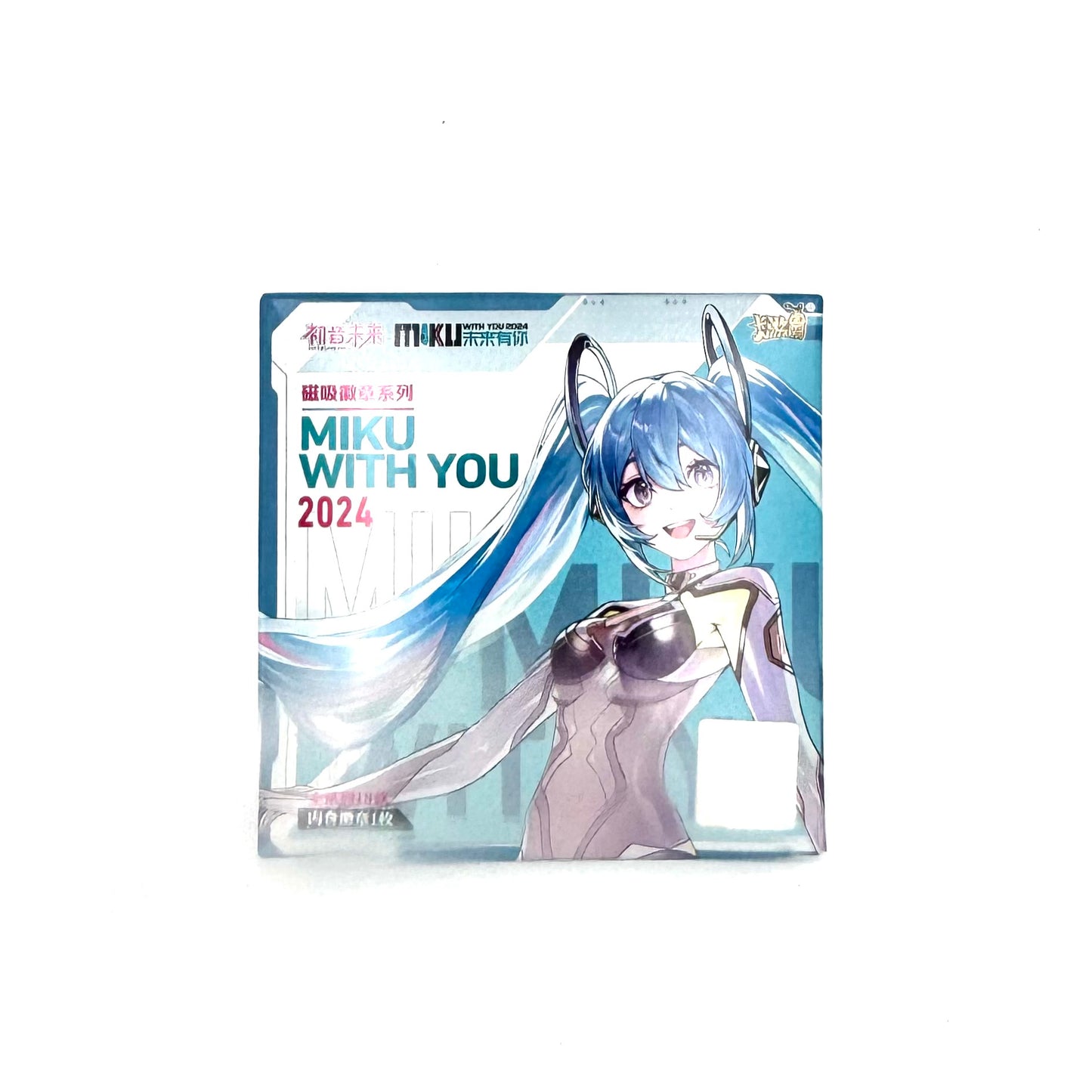 Hatsune Miku - The Future is With You Concert Magnetic Badge
