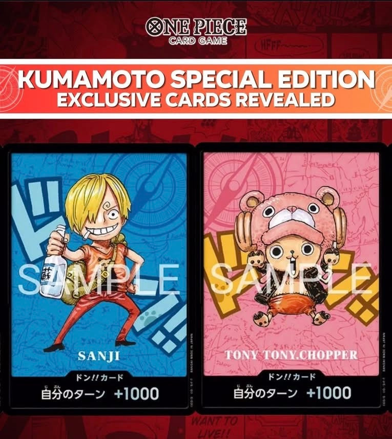 KUMAMOTO SPECIAL EDITION - One Piece Cards