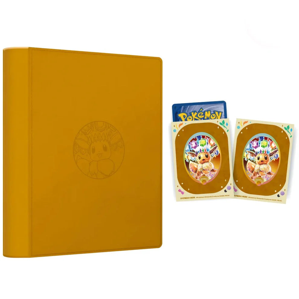 POKEMON EVEE TERASTAL GRAND CRYSTAL GATHERING SIMPLIFIED CHINESE BINDER GIFT BOX