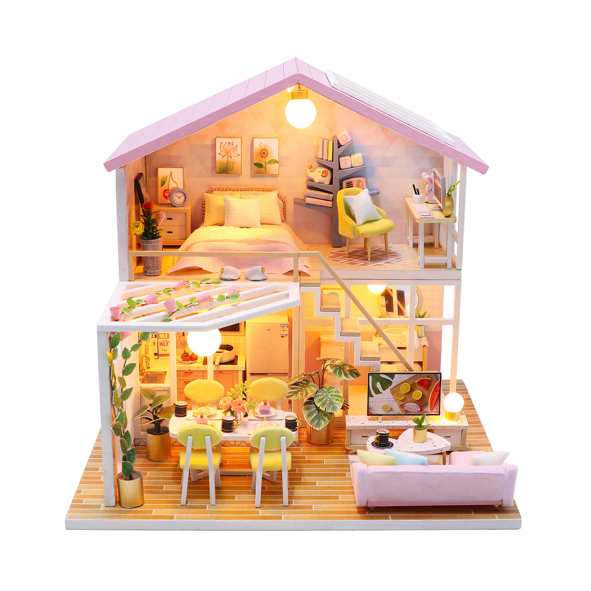 Sweet Time M2001 DIY Miniature Dollhouse Kit