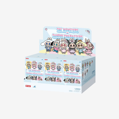 THE MONSTERS × Sanrio Characters Series-Vinyl Plush Pendant Blind Box