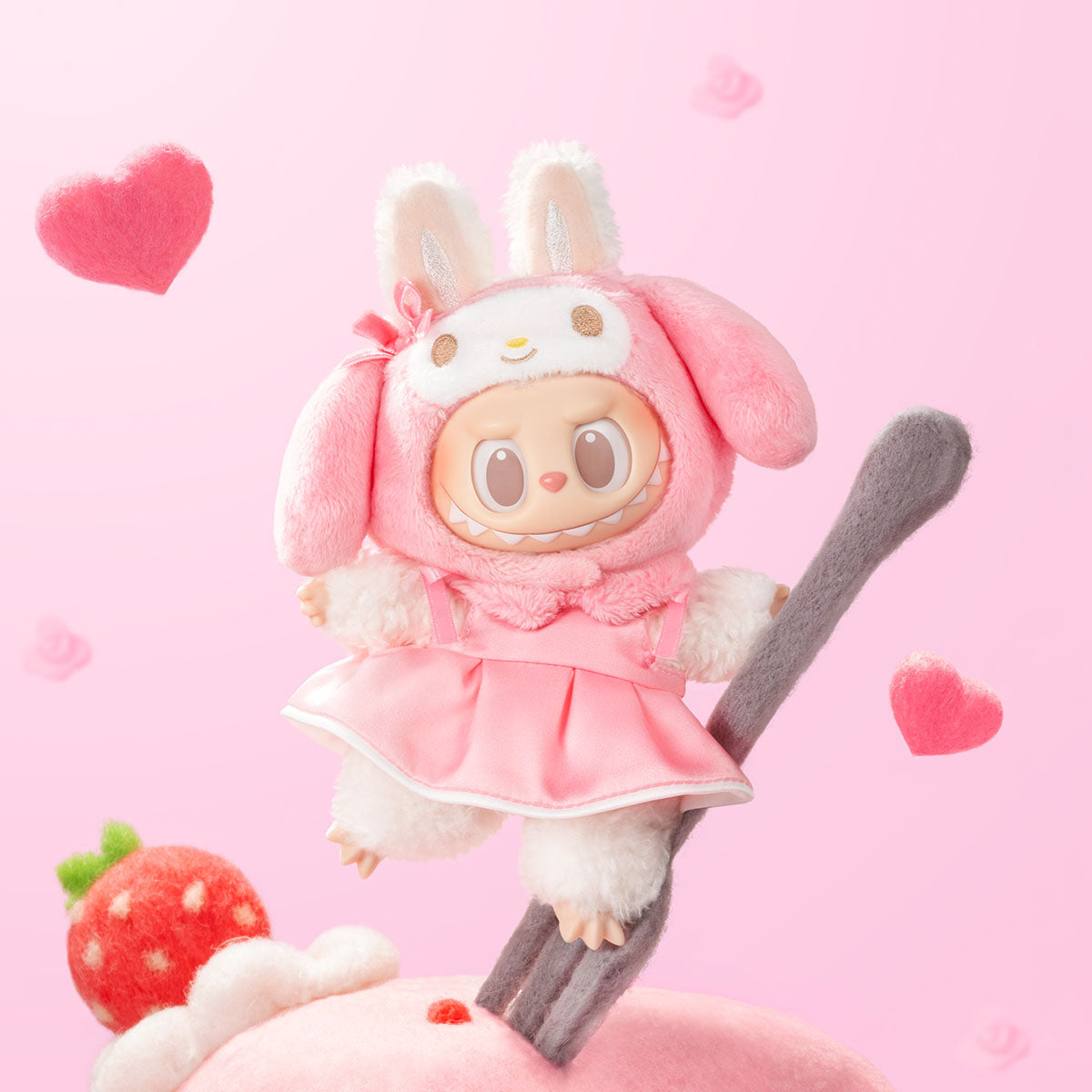 THE MONSTERS × Sanrio Characters Series-Vinyl Plush Pendant Blind Box