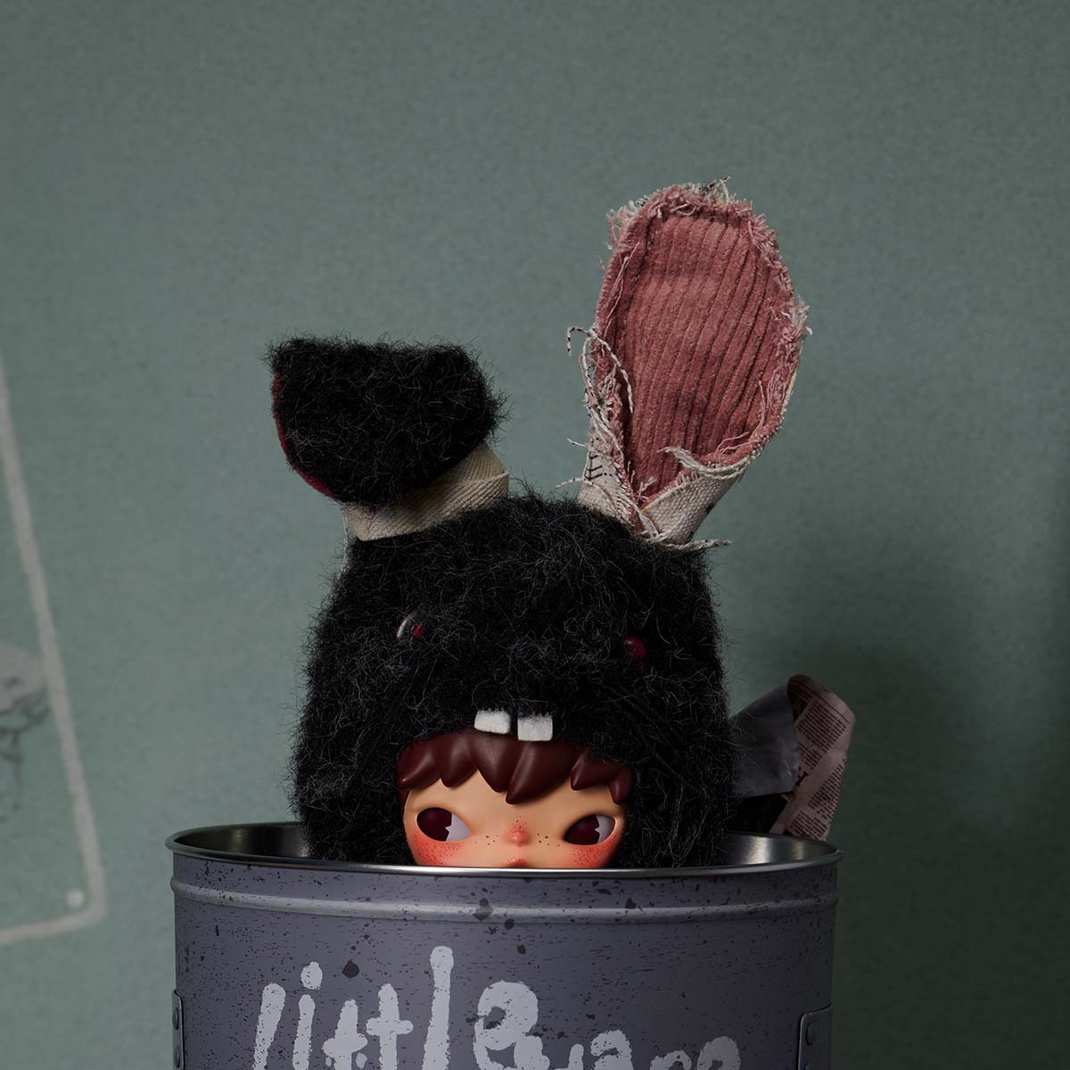 Hirono Little Hare Plush Doll Pendant