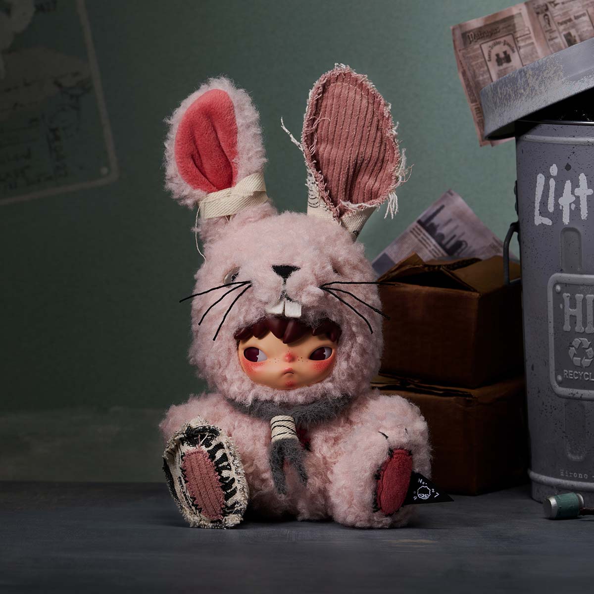 Hirono Little Hare Plush Doll Pendant