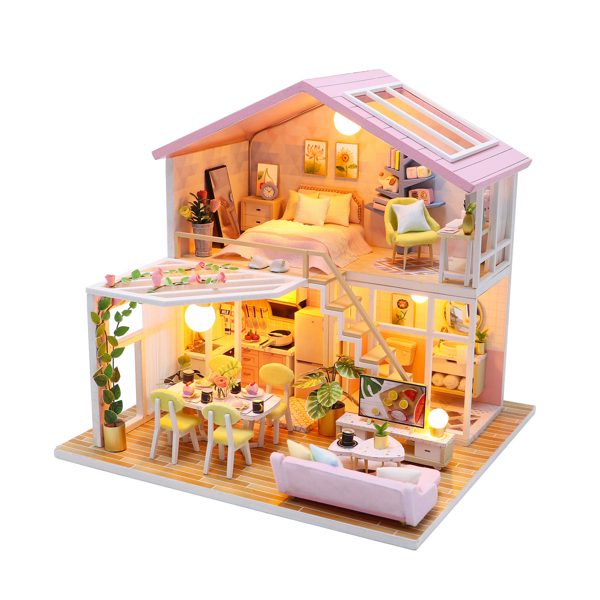 Sweet Time M2001 DIY Miniature Dollhouse Kit