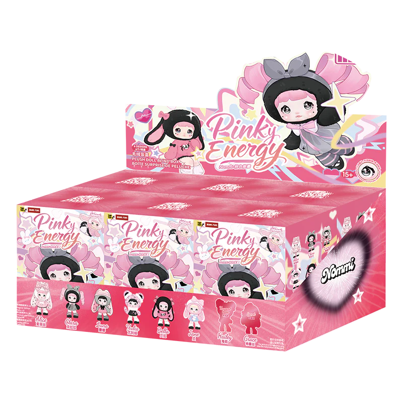 Nommi Pinky Energy Series Plush Doll Blind Box (PRE-ORDER)