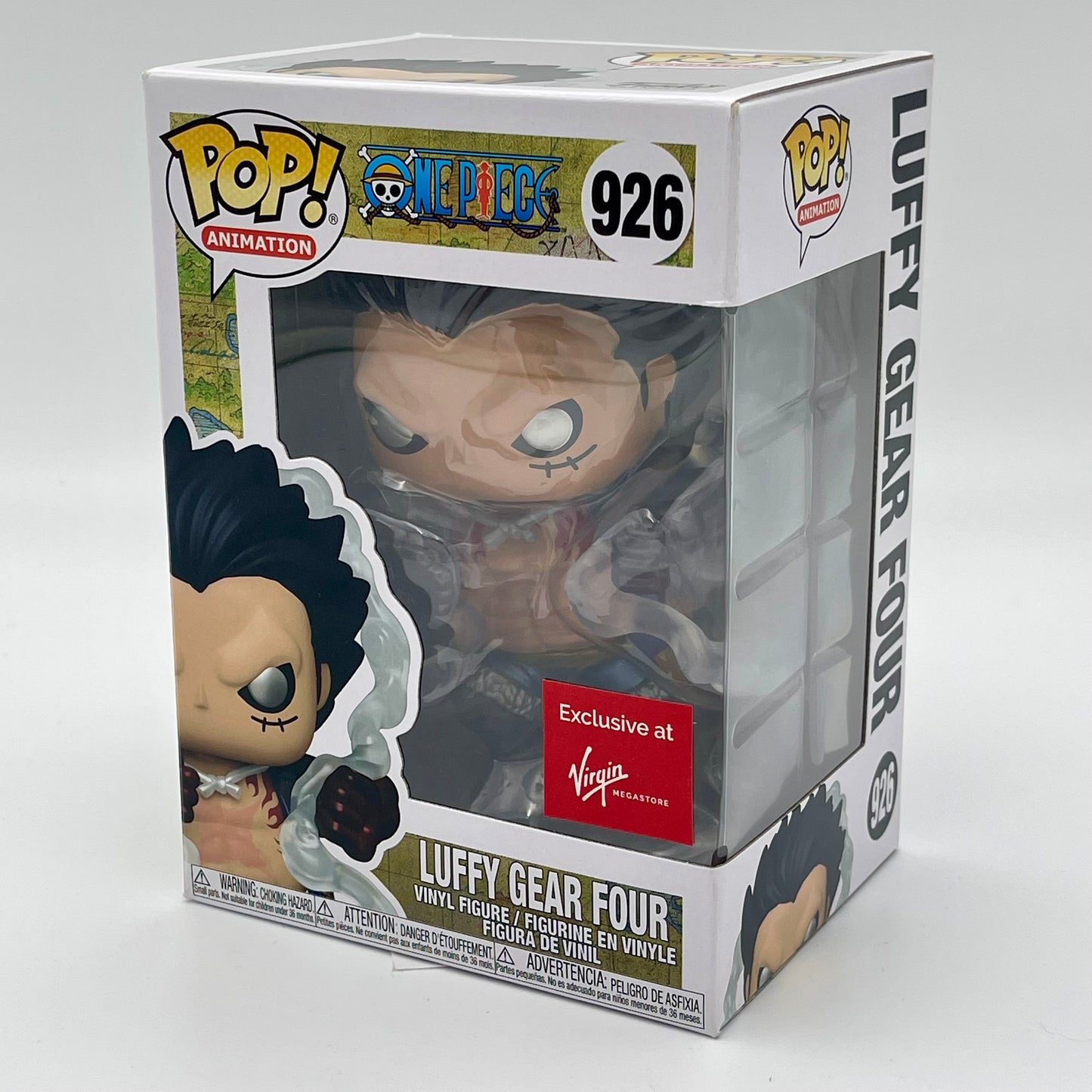 Funko Pop Luffy Gear Four #926 One Piece Virgin Megastore Exclusive