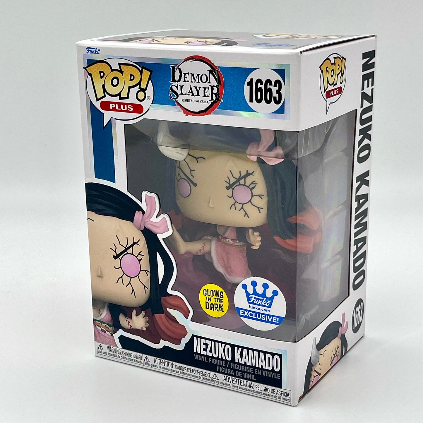 Funko Pop Plus Nezuko Kamado #1663 Glow in the Dark Funko Exclusive