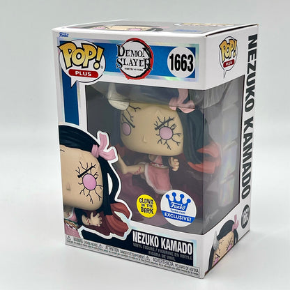 Funko Pop Plus Nezuko Kamado #1663 Glow in the Dark Funko Exclusive
