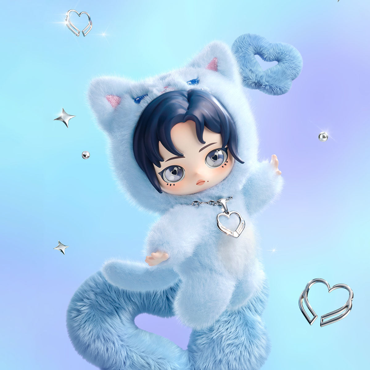 aespa Fluffy Club Series Vinyl Plush Doll Pendant - PRE-ORDER