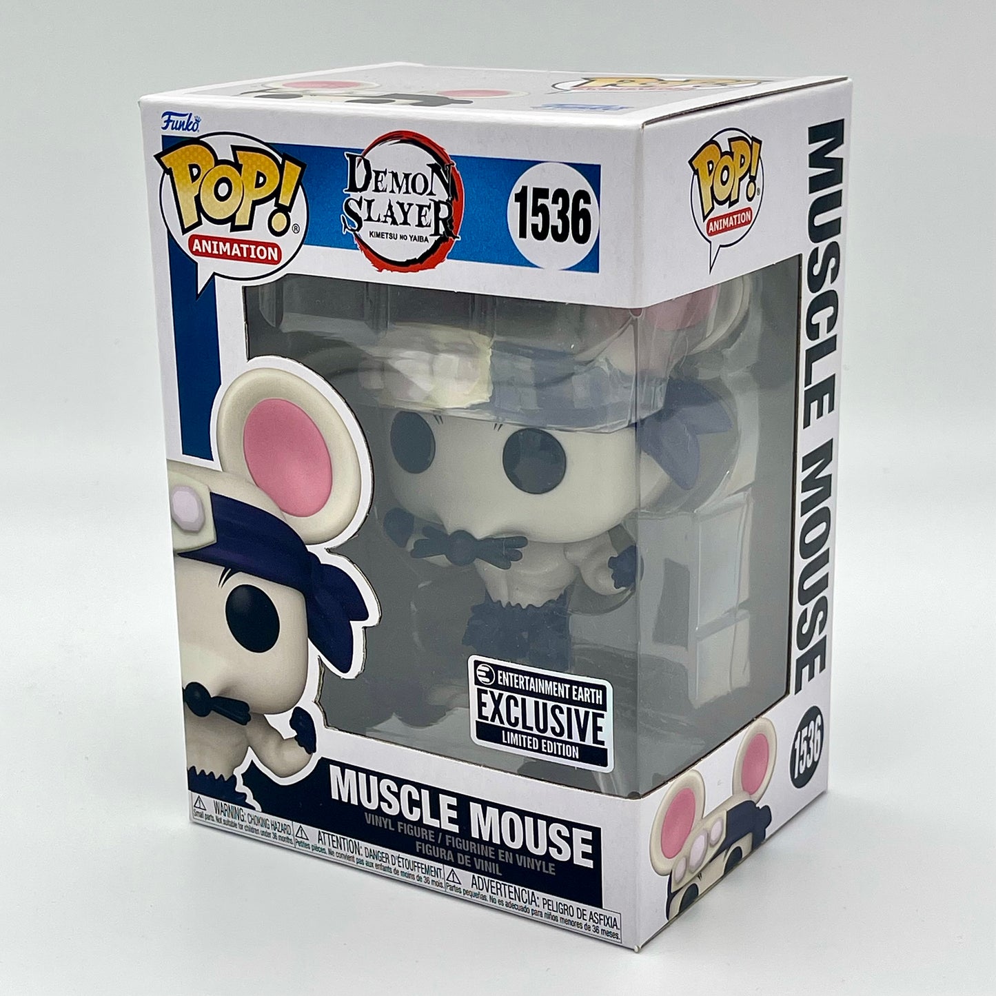 Funko Pop Muscle Mouse #1536 Entertainment Earth Exclusive Limited Edition