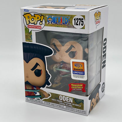 Funko Pop Kozuki Oden #1275 One Piece WonderCon ToyStop Exclusive