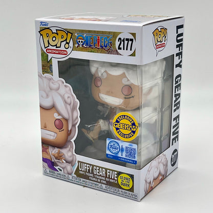Funko Pop Luffy Gear Five #2177 Glow in the Dark Geekay Exclusive
