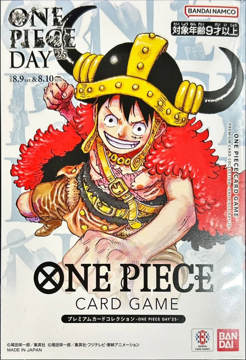 One Piece Day 2025 Promo Card Set – Monkey D. Luffy P-110 + DON!! Card (JP Exclusive)