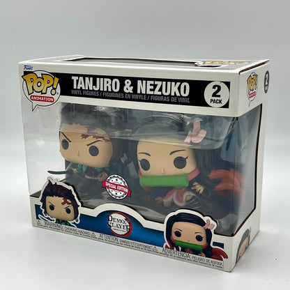 Funko Pop Tanjiro & Nezuko 2-Pack Special Edition