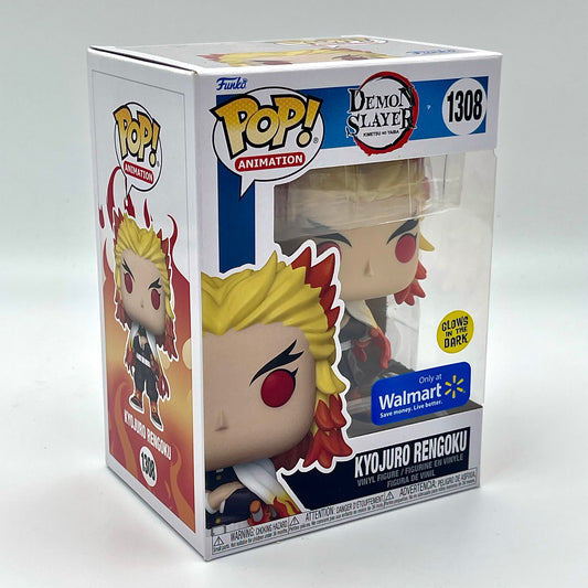 Funko Pop Kyojuro Rengoku #1308 Glow in the Dark Walmart Exclusive