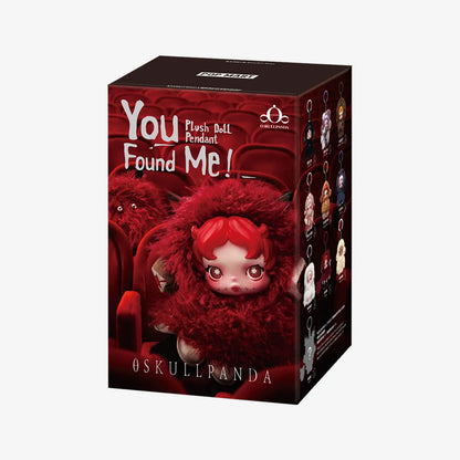 SKULLPANDA You Found Me! Series Plush Doll Pendant