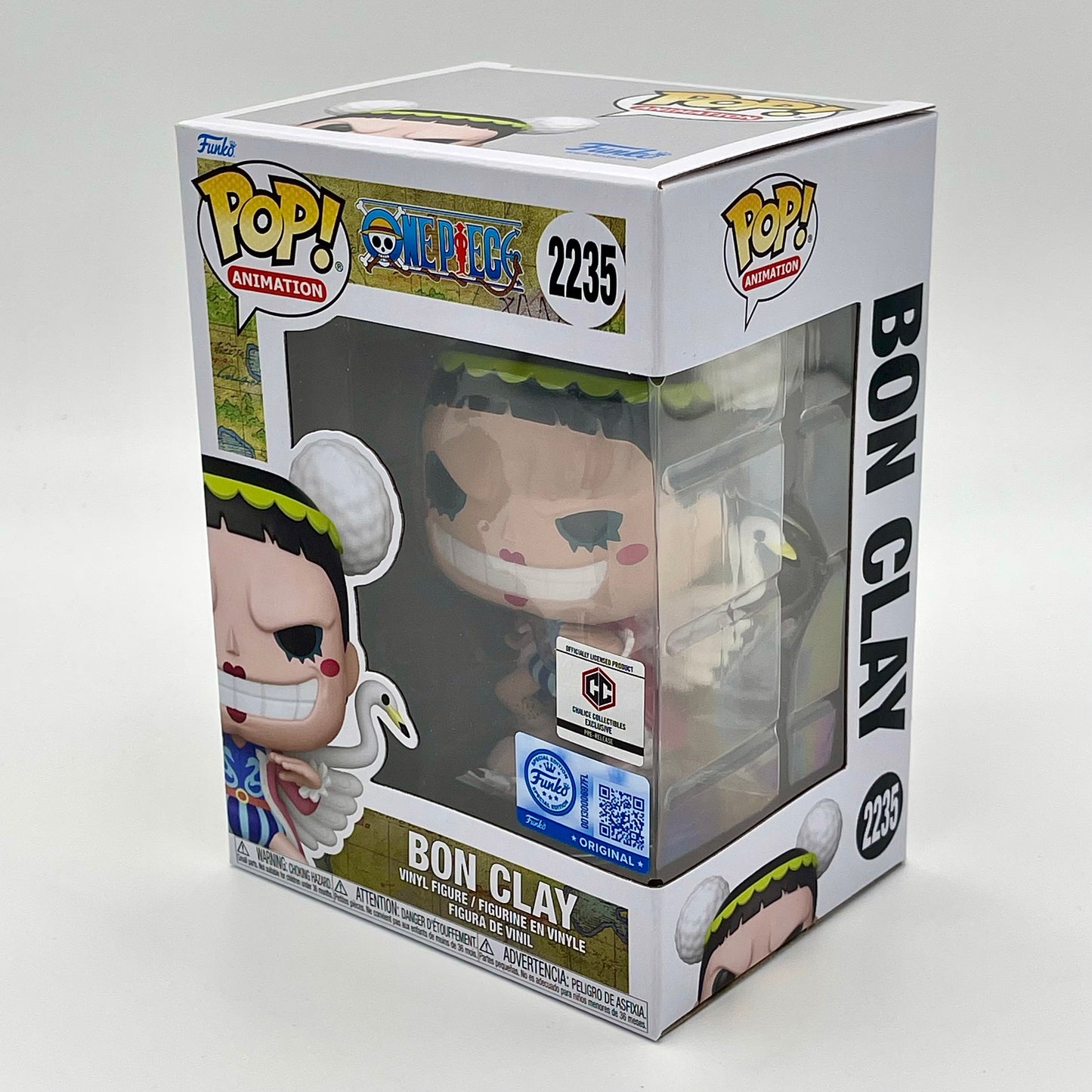 Funko Pop! Bon Clay #2235 One Piece Chalice Collectibles Pre-Release Exclusive
