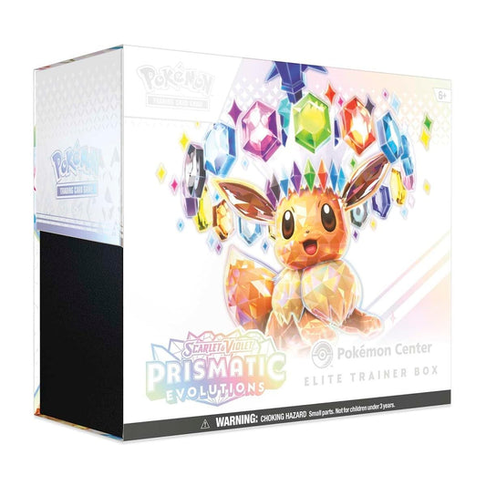 Pokemon TCG Prismatic Evolutions Elite Trainer Box Pokemon Center