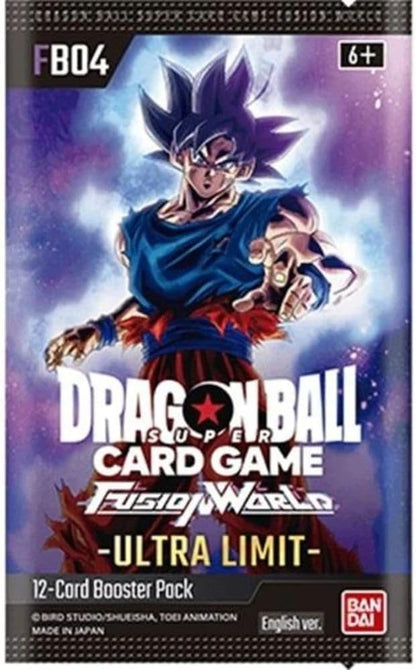 Dragon Ball Super Card Game Fusion World Ultra Limit FB04 Booster Box English