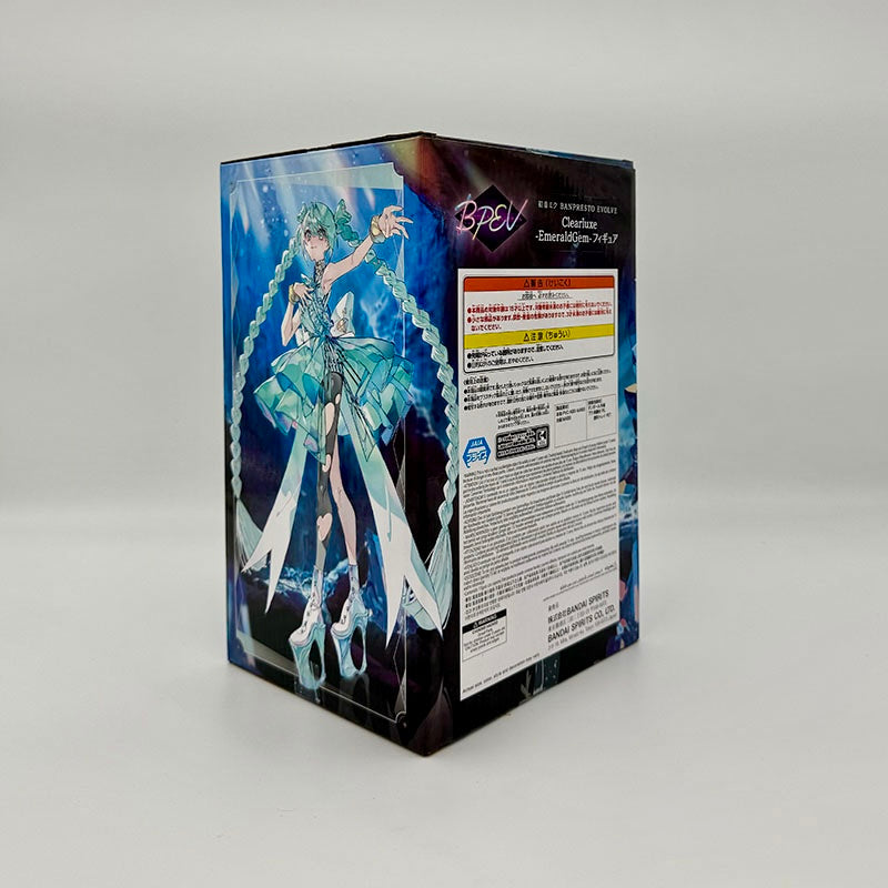 Hatsune Miku Banpresto Evolve Clearluxe Emerald Gem Figure