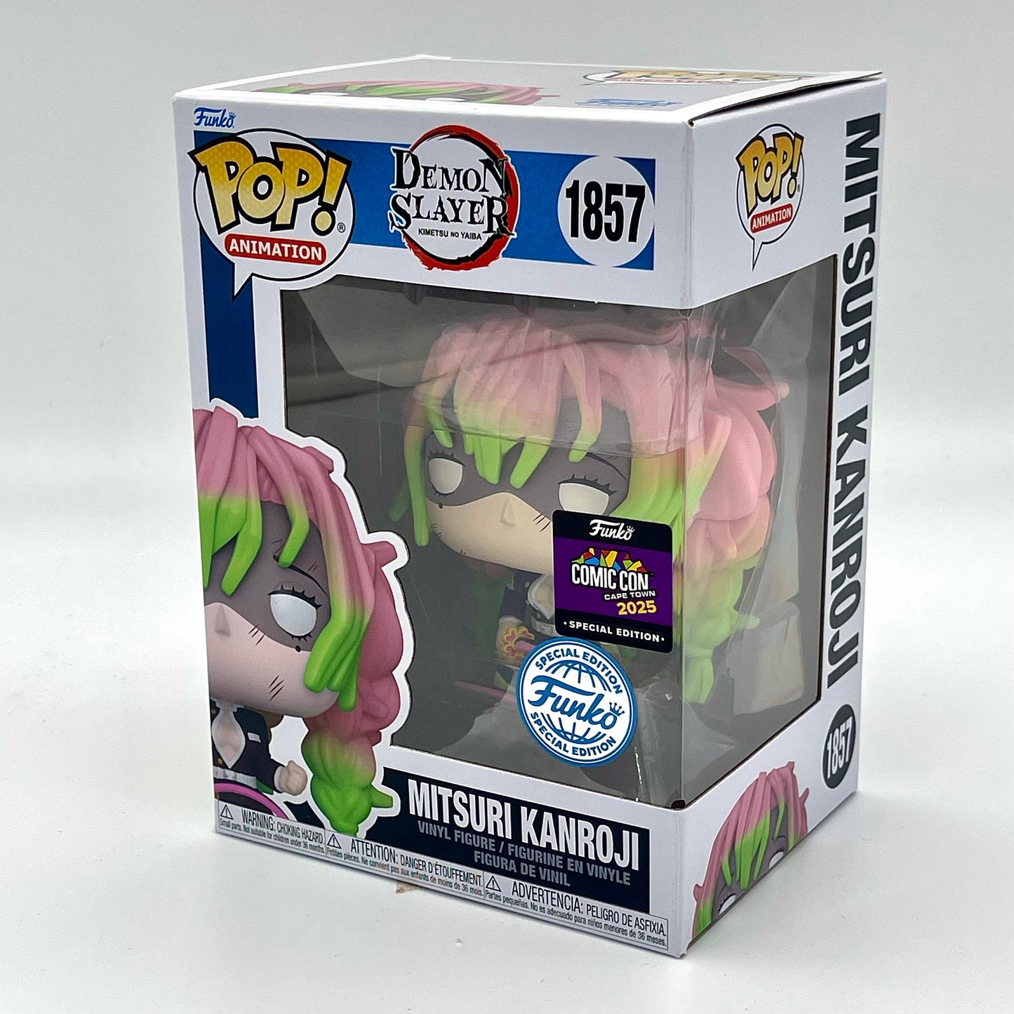 Funko Pop Mitsuri Kanroji #1857 Funko Shared Comic Con Africa 2025 Special Edition