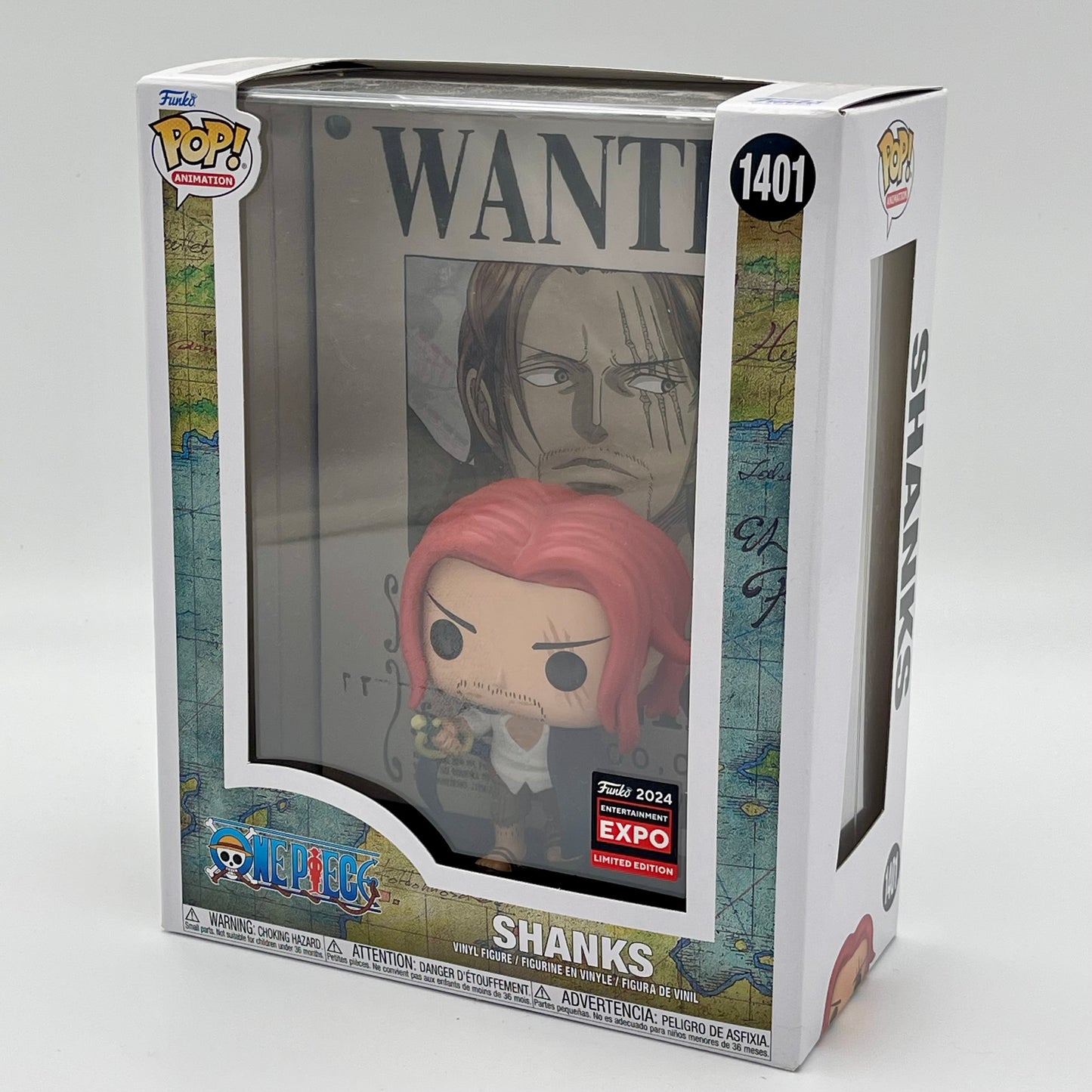 Funko Pop Shanks #1401 One Piece 2024 Winter Convention Expo