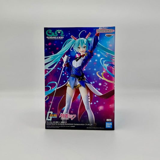 Gundam x Hatsune Miku Banpresto Evolve Collaboration Figure