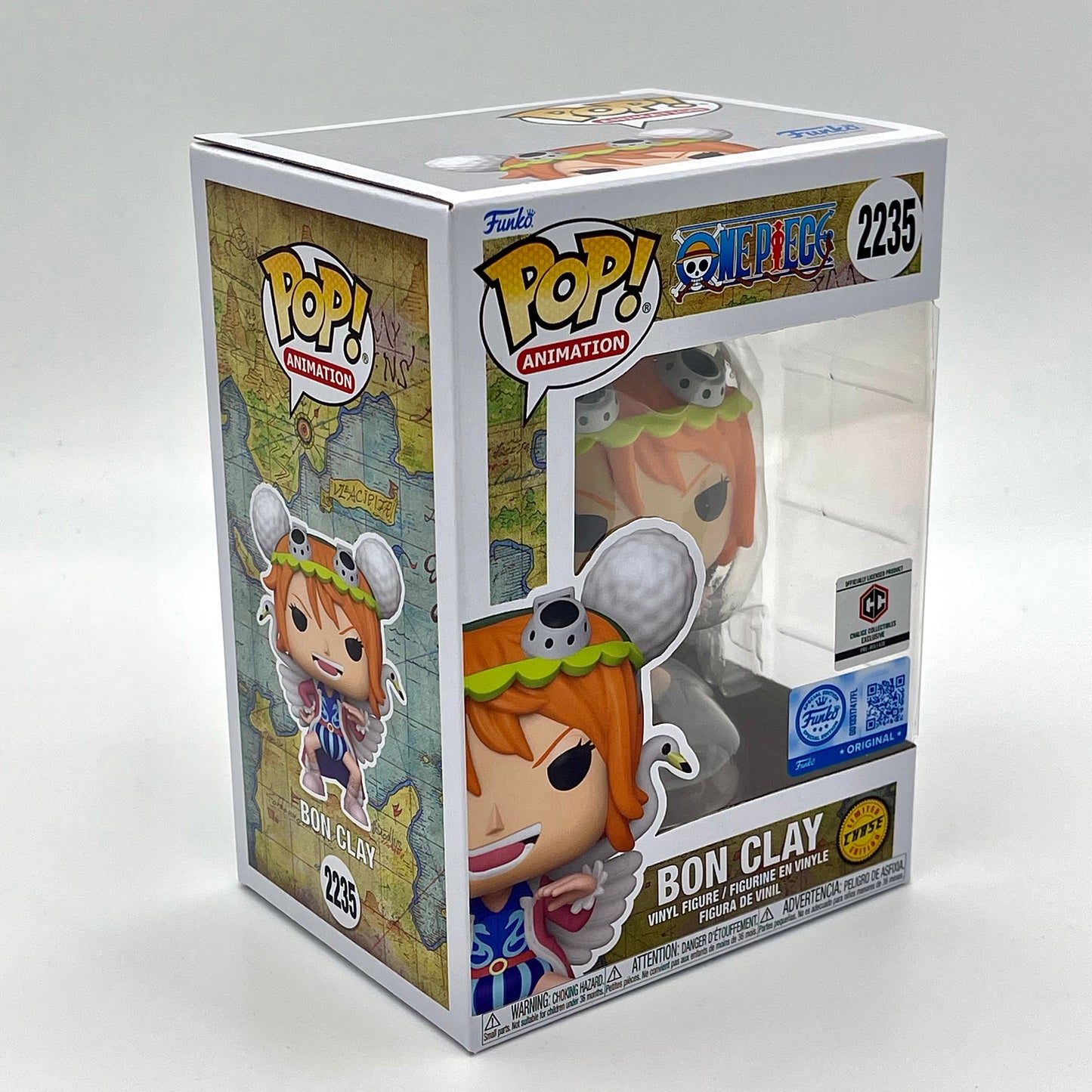 Funko Pop! Bon Clay Chase #2235 One Piece Chalice Collectibles Pre-Release Exclusive