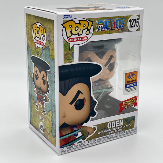 Funko Pop Kozuki Oden #1275 One Piece WonderCon ToyStop Exclusive