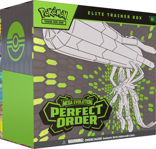Pokémon TCG Mega Evolution Perfect Order Elite Trainer Box English
