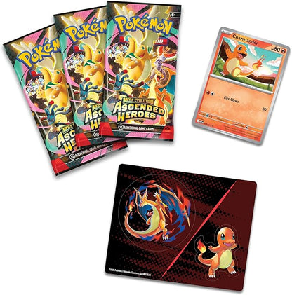 Pokémon TCG: Mega Evolution—Ascended Heroes Tech Sticker Collection—Charmander